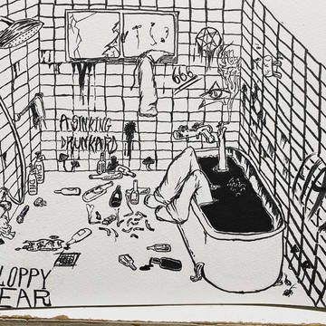 a sinking drunkard