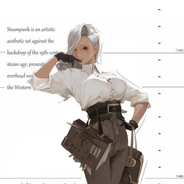 steampunk girl