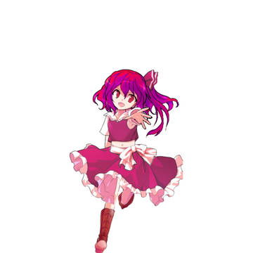 スカーレット姉妹と幻月の加工