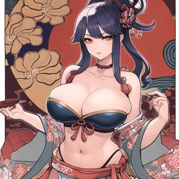 オリキャラの天女さんです