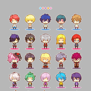 ARGONAVIS　ドット絵まとめ