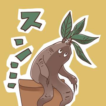 全然叫ばないマンドレイク（マンドラゴラ）