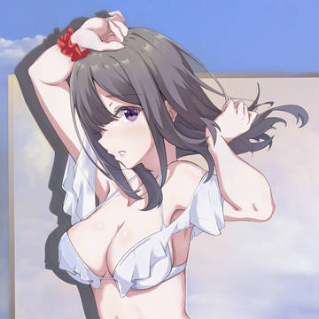 Yuriko ruffle off shoulder