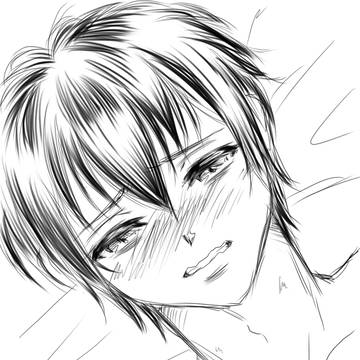 落描き。