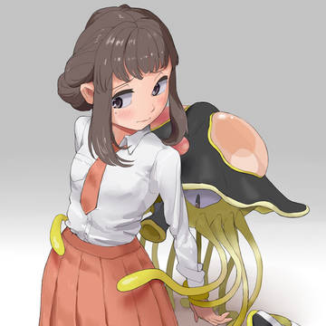 リククラゲに捕まったオレンジアカデミー生徒