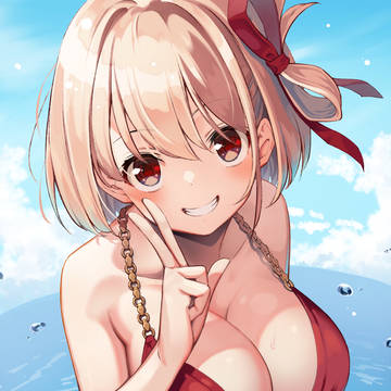 水着千束❗