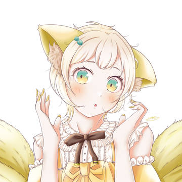 「あらら?バレちゃいましたか???」 きつね娘。