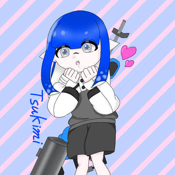 うちの子   アクキーイラスト