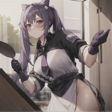 keqing cooking