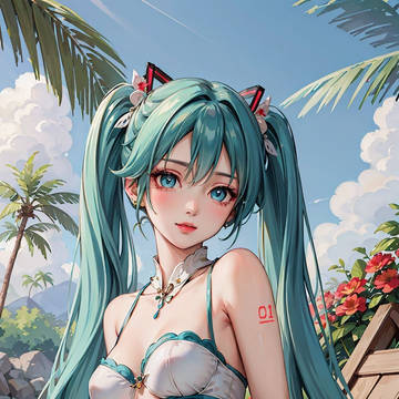 Miku & Flower