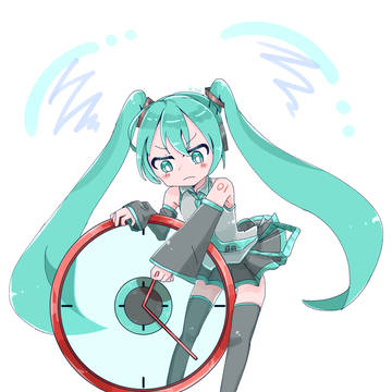 時間を止めるミクちゃん