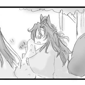 ゆるゆる龍狐　ヤキモチ
