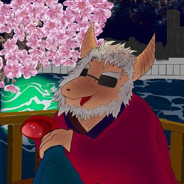夜桜