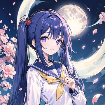 樱落月夜