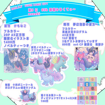 2023.5.3スパコミ おしながき