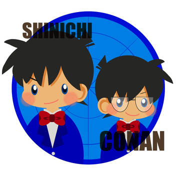 新一&コナン