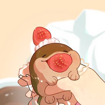 イチゴ入りおやつ