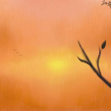 orange sky