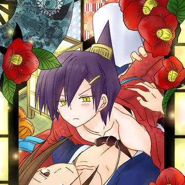 葉蓮ポストカード絵