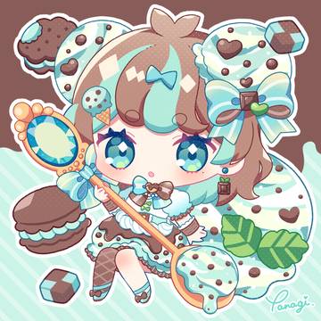 チョコミントちゃん