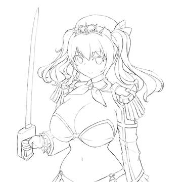 2023年4月の艦これらくがき