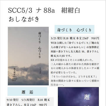 SCC5/3 おしながき