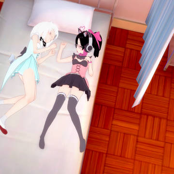 Yume Satomi and Yuki Hoshikawa