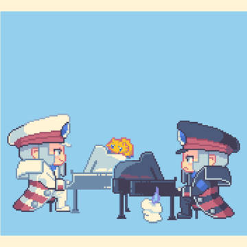 ピアノで練習
