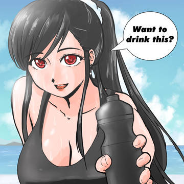 ティファの誕生日を祝います。