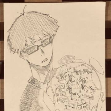 漫画模写。