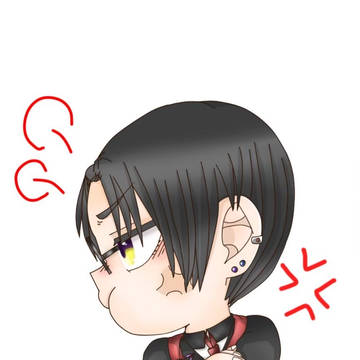 月極組のミニキャライラスト
