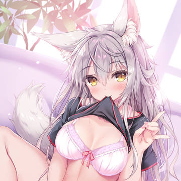 くわえたくしあげ!