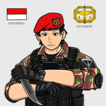Kopassus Knife Fight