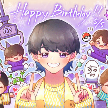 HBD💜❤️