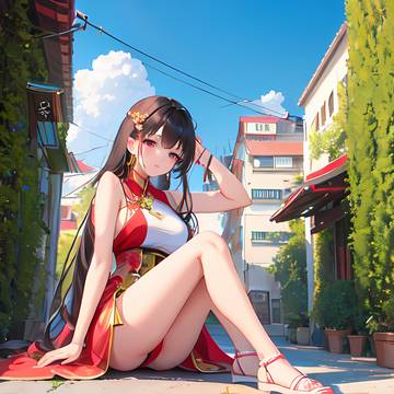 sitting