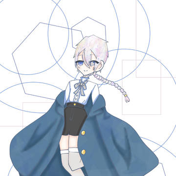 ビー玉の擬人化