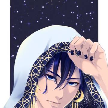 フードの中は宇宙