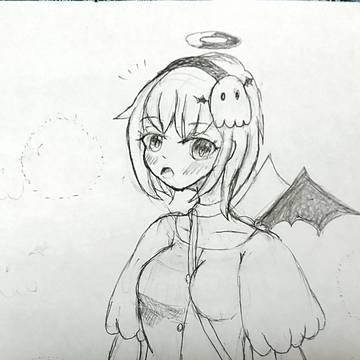 擬人化マシュマロちゃん