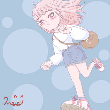 女の子イラスト