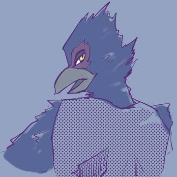 ファルコらくがき