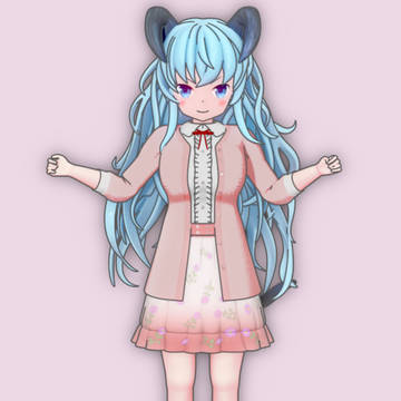 スカートひらひらエリッシュ