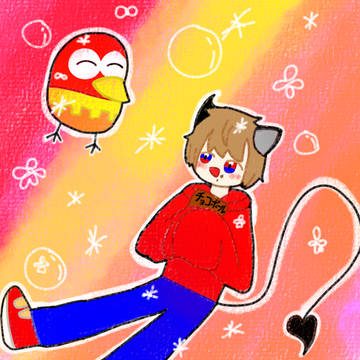 キョロちゃんとオリキャラ