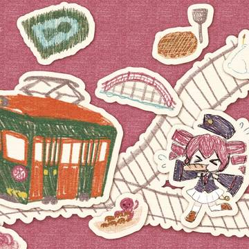 おねぼうさんの駅員さん