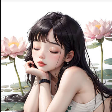 スイレンの女の子