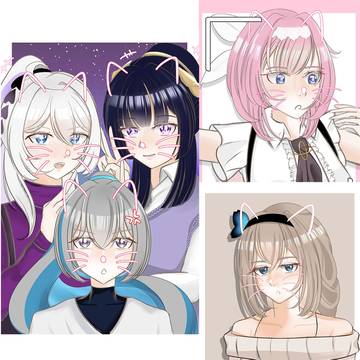 Neko Selfies Valkyries