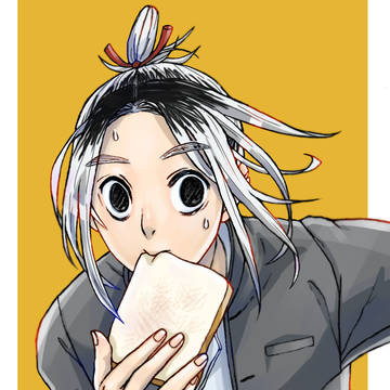 ちょっと寝坊した我牙丸