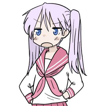 柊かがみ( ≖⌓≖ )