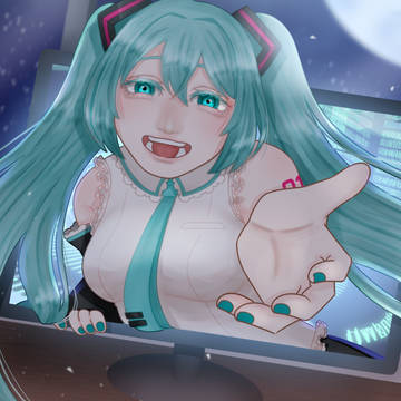 画面の向こうから!