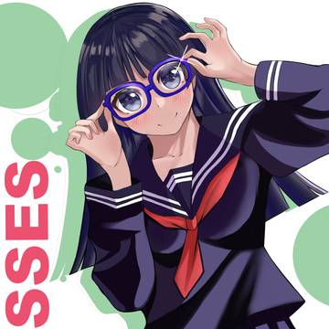 Kuroneko put on her glasses