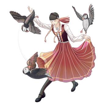 冰岛女孩